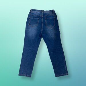 High Waist Capri Skinny Jeans